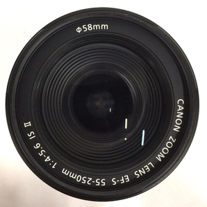 Canon EF-S 55-250mm F4-5.6 IS II カメラレンズ EFマウント オートフォーカスの画像2