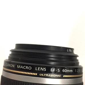 CANON MACRO LENS EF-S 60mm 1:2.8 カメラレンズ EFマウント オートフォーカス QX035-9の画像4