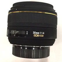 SIGMA 30mm 1:1.4 DC HSM カメラレンズ Fマウント オートフォーカス QX035-14_画像3