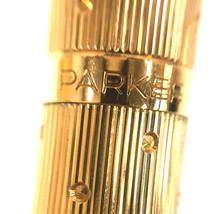 パーカー 万年筆 ペン先 585 字幅 F カートリッジ・コンバーター両用式 全長約13cm 文房具 PARKER QX035-21_画像8