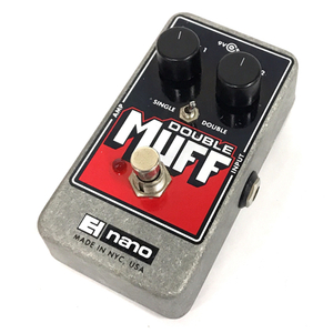 1円 electro-harmonix エレクトロハーモニクス DOUBLE MUFF ダブルマフ エフェクター 通電動作確認済