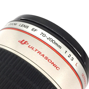 1円 Canon ZOOM LENS EF 70-200mm 1:2.3 L ULTRASONIC 一眼 オートフォーカス カメラ レンズ 光学機器の画像2