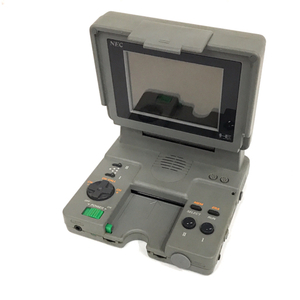 NEC PI-TG9 PC Engine LT game machine body electrification has confirmed PC engine L tea QG035-53