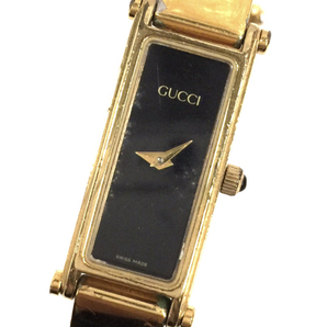 グッチ 3000L / 1500 クォーツ 腕時計 未稼働品 レディース 社外ベルト 含む 計2点 セット ブランド小物 GUCCIの画像6