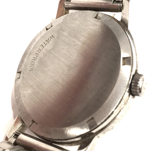オメガ ジュネーブ 手巻き 機械式 腕時計 メンズ シルバーカラー 不動品 ジャンク品 社外ブレス ファッション小物の画像2