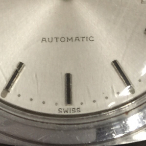 インターナショナルウォッチカンパニー IWC シャウハウゼン 自動巻き 腕時計 メンズ シルバー文字盤 稼働 社外ベルトの画像9