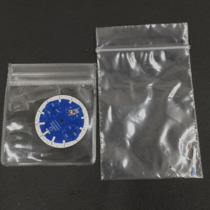 オメガ スピードマスター 腕時計用 文字盤 青文字盤 / 時針 / 分針 / 秒針 含 パーツ 部品 セット OMEGAの画像1