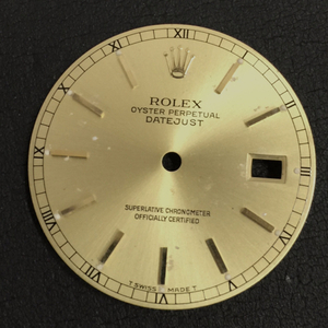 ロレックス 腕時計用 文字盤 オイスターパーペチュアル デイトジャスト GDカラー パーツ 部品 ROLEX