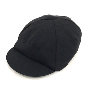 ハットマーケット×キジマタカユキ コラボ 表記なし ウール混 タイプライター キャップ 帽子 ファッション小物 黒系