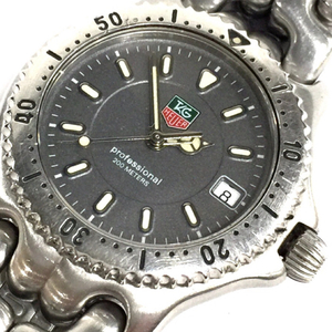 タグホイヤー プロフェッショナル デイト クォーツ 腕時計 200m ボーイズサイズ 未稼働品 純正ブレス TAG Heuer