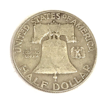 アメリカ リバティコイン ハーフダラー 50セント1941 1946 1954 1957 1958 等 銀貨 古銭 硬貨 総重量約358g QT035-30_画像7