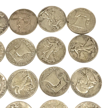 アメリカ リバティコイン ハーフダラー 50セント1941 1946 1954 1957 1958 等 銀貨 古銭 硬貨 総重量約358g QT035-30_画像3