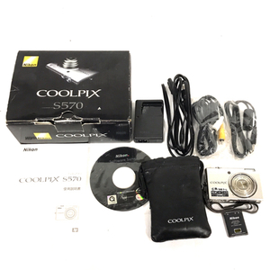 Nikon COOLPIX S570 5.0-25.0mm 1:2.7-6.6 コンパクトデジタルカメラ