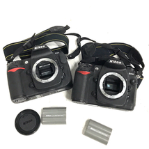 1円 Nikon D200/D300 ニコン デジタル一眼レフ カメラ 本体 まとめ セット 計2点 動作未確認_画像1