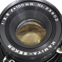 MAMIYA MAMIYA-SEKOR 1:3.5 100mm カメラレンズ 中判カメラ用 マニュアルフォーカス_画像6