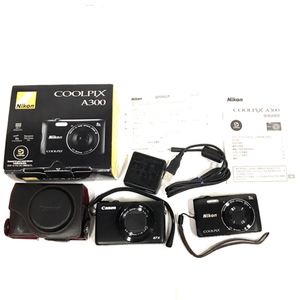 Canon PowerShot G7 X Nikon COOLPIX A300 コンパクトデジタルカメラ 2点 セット