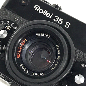 Rollei 35 S Sonnar 2.8/40 Rollei-HFT コンパクトフィルムカメラ ローライの画像7
