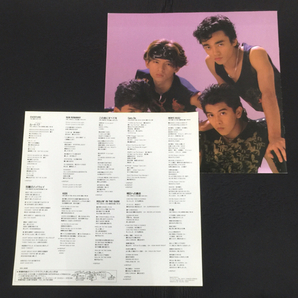 1円 男闘呼組 ファーストアルバム 二枚目 レコード ジャケット付き 2点セットの画像5