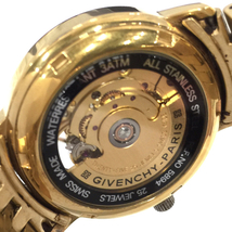 ジバンシィ 自動巻 オートマチック 腕時計 Ref.5894 稼働品 裏スケルトン 付属品あり ファッション小物 GIVENCHY_画像2