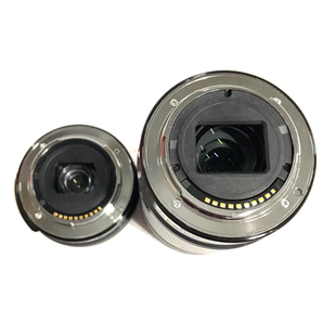 1円 SONY a6400 ILCE-6400 E 3.5-5.6/PZ 16-50 OSS 4.5-6.3/55-210 OSS ミラーレス一眼 カメラ L101636の画像9