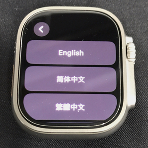 1円 Apple Watch Ultra 49mm GPS+Cellularモデル MQFK3J/A A2684 ミッドナイトオーシャン スマートウォッチ 本体の画像2