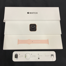 1円 Apple Watch SE 40mm GPS+Cellularモデル MYEH2J/A A2355 ゴールド スマートウォッチ 本体_画像6