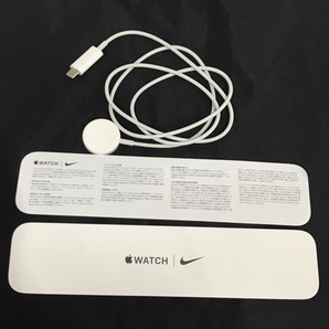 1円 Apple Watch Nike SE 40mm GPSモデル MKQ33J/A A2351 スペースグレイ スマートウォッチ 本体の画像6