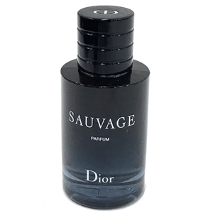 1円 クリスチャン ディオール ソヴァージュ SAUVAGE バルファン 60ml 約9割残 香水 保存箱 付属 Christian Dior