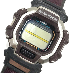 1円 カシオ 腕時計 G-SHOCK DW-8195 FOXFIRE GANGSTERS デジタル SVカラー×ブラウン クォーツ メンズ CASIOの画像1