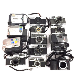 Victor GZ-MC500/Canon demi SE17/Nikon F50 等 含む フィルム ビデオ カメラ 等 まとめ セット
