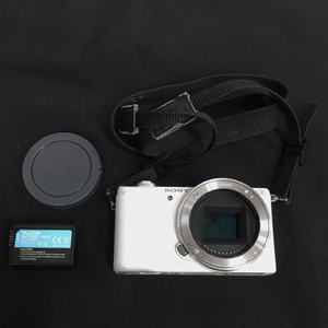 1円 SONY α5100 ILCE-5100 ミラーレス一眼カメラ ボディ 通電確認済み L211448