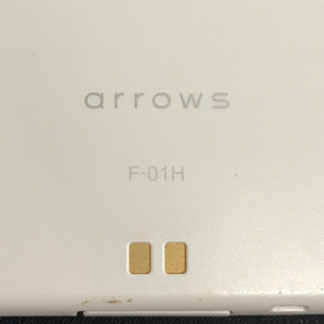 1円 docomo Android 富士通 ARROWS F-01H 16GB SHIRO スマホ 本体 利用制限の画像6