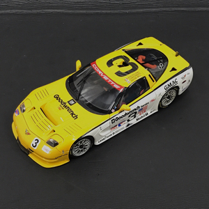 オートアート 1/18 コルベット Corvette C5-R ミニカー モデルカー 模型 イエロー ホビーおもちゃ QG041-27