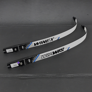 1円 ウィン W&W WIAWIS WINEX リム 上下 ホワイト 白 アーチェリー用品の画像5