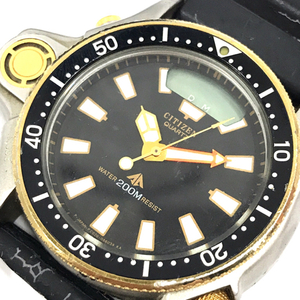 シチズン クォーツ 腕時計 フェイスのみ C020-087283 メンズ 未稼働品 現状品 付属品あり CITIZEN QR041-51