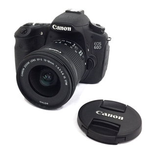 1円 Canon EOS 60D EF-S 10-18mm 1:4.5-5.6 IS STM デジタル一眼レフ デジタルカメラ C111634