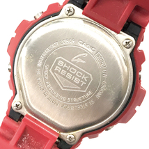 カシオ 腕時計 G-SHOCK DW-6900MF ラウンド デジタル クォーツ メンズ 純正ベルト レッド 稼働 CASIO QR041-91_画像2
