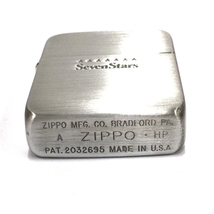 1円 ジッポー セブンスター Seven Star デザイン シルバーカラー オイルライター 高さ5.5cm 保存箱付き ZIPPO_画像3