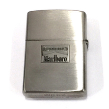 1円 ジッポー ADVENTURE TEAM Marboro デザイン オイルライター 高さ5.5cm 喫煙具 喫煙グッズ 保存箱付 ZIPPO 現状品_画像2