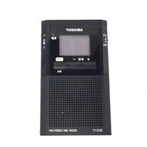 美品 未使用 TOSHIBA TY-SCR5 LEDライト付きポケットラジオ ブラック_画像4