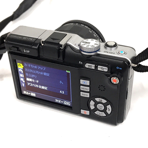 1円 OLYMPUS E-PL1 M.ZUIKO DIGITAL 14-42mm 1:3.5-5.6 含む ミラーレス一眼 カメラ レンズ セット C220917の画像6
