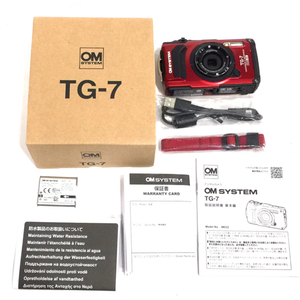 美品 OM SYSTEM Tough TG-7 コンパクトデジタルカメラ 動作確認済み