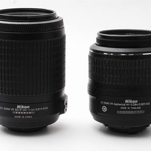 Nikon AF-S DX Nikkor 18-55mm F3.5-5.6G VR (13066177) 55-200mm F4-5.6G VR (593978) カメラレンズ セットの画像7