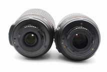 Nikon AF-S DX Nikkor 18-55mm F3.5-5.6G VR (13066177) 55-200mm F4-5.6G VR (593978) カメラレンズ セット_画像9
