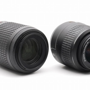 Nikon AF-S DX Nikkor 18-55mm F3.5-5.6G VR (13066177) 55-200mm F4-5.6G VR (593978) カメラレンズ セットの画像4