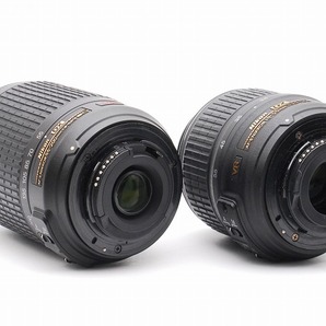 Nikon AF-S DX Nikkor 18-55mm F3.5-5.6G VR (13066177) 55-200mm F4-5.6G VR (593978) カメラレンズ セットの画像5