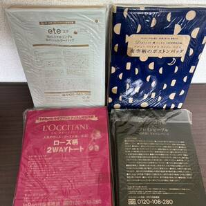 雑誌付録② まとめて 19点 女性雑誌 トートバッグ MARYQUANT LOCCITANE Cher sweet PAUL&JOE KINOKUNIYA snidel BEAMS/B-2の画像4