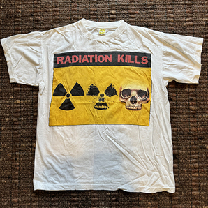 本物 当時物 ビンテージ RADIATION KILLS Lサイズ rage against the machine バンド Tシャツ vintage neighborhood tenderloin の画像1