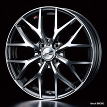 1本の価格です) Weds ウェッズ ホイール レオニス MX (LEONIS MX) (PBMC/TI) 18×7.0J +47 5H/100 (37432)_画像9