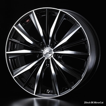 1本の価格です) Weds ウェッズ ホイール レオニス VX (LEONIS VX) (HSMC) 17×7.0J +53 5H/114.3 (33267)_画像4